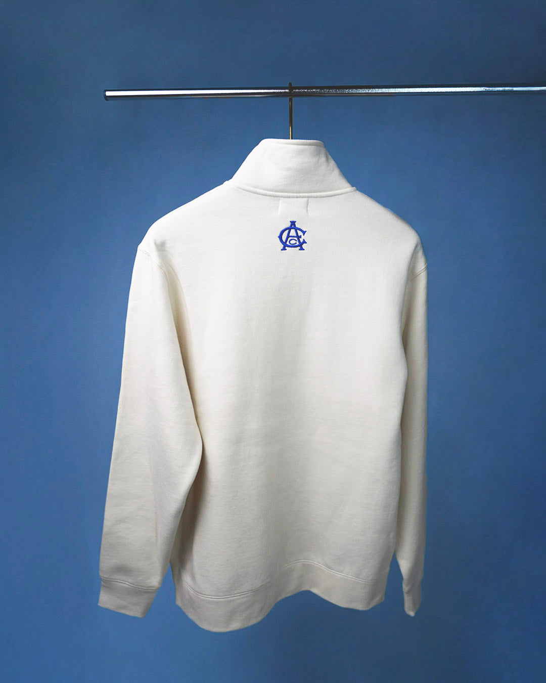 Mini-Coach Embroidered Half-Zip Crew