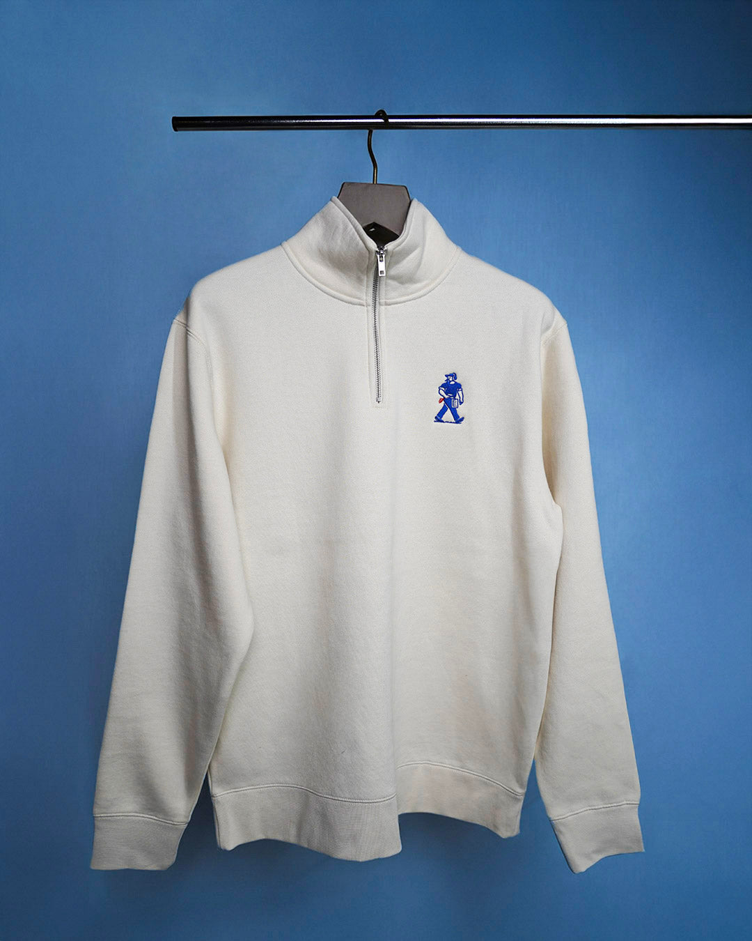 Mini-Coach Embroidered Half-Zip Crew