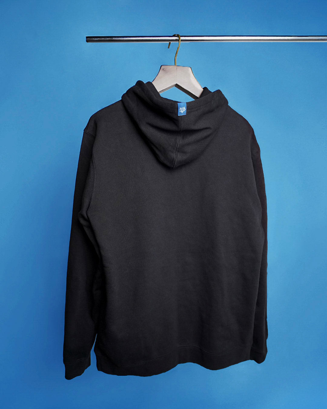 Gridiron Boucle Patch Hoodie